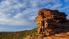 Witness the spectacular scenery of the Murchison River Gorge in Kalbarri National Park