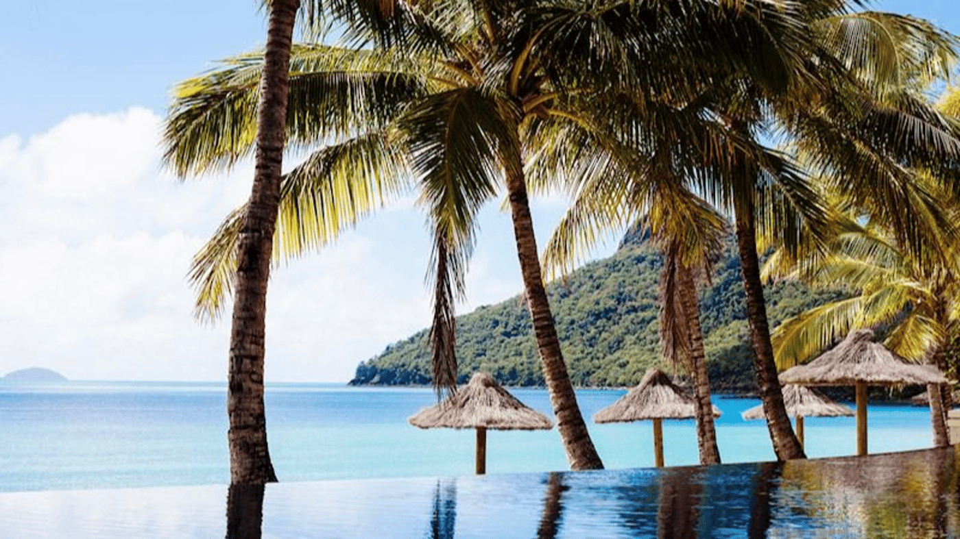 Take a dip in the infinity-edge pool (heated in winter) and enjoy direct access to Catseye Beach.