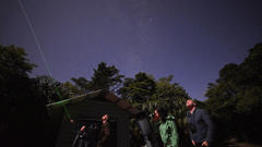 View the many stars and planets from the unique outdoor observatory