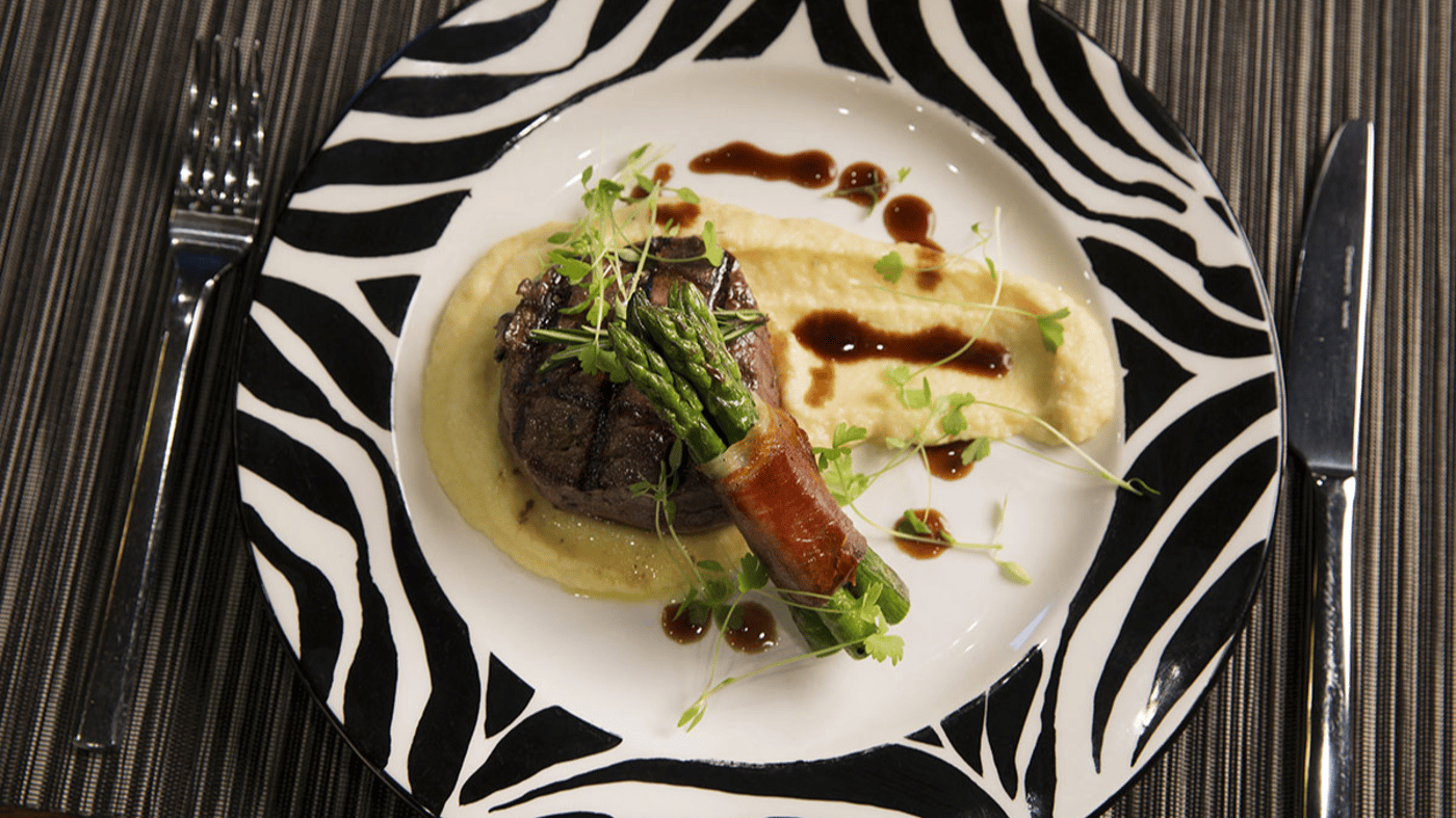 Enjoy a sumptuous 5-course African inspired dinner