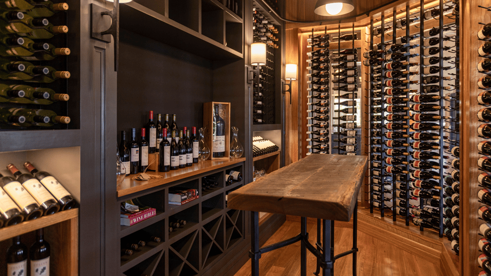 Spicers Hidden Vale has an amazing wine cellar