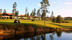 Spend your days relaxing or playing golf on the Greg Norman designed 18-hole golf course