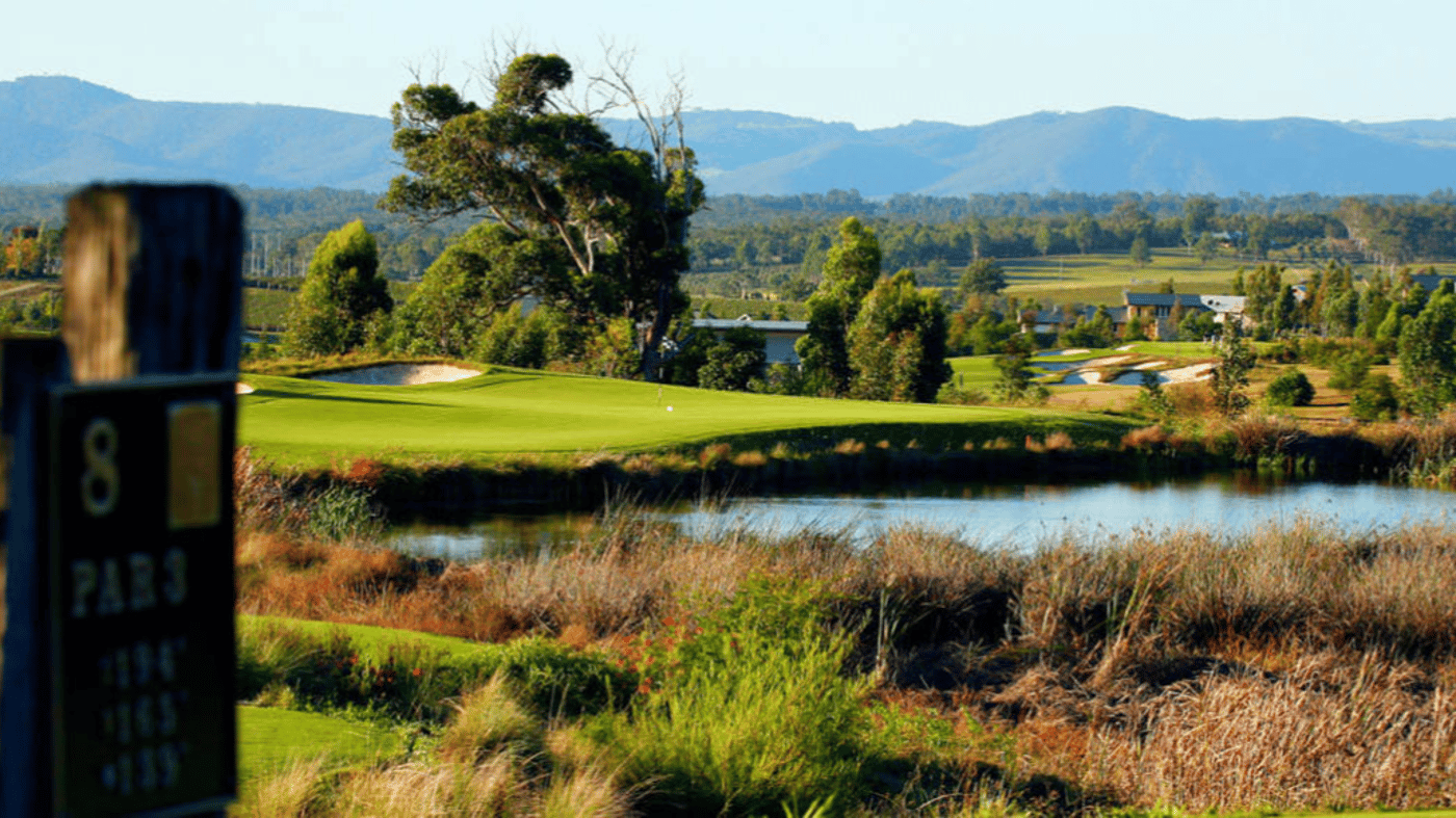 Enjoy the views as you make your way around the golf course