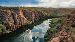 Cruise the Nitmiluk Gorge, learn more about Katherine’s ancient Indigenous rock paintings, or discover authentic outback life on a cattle station
