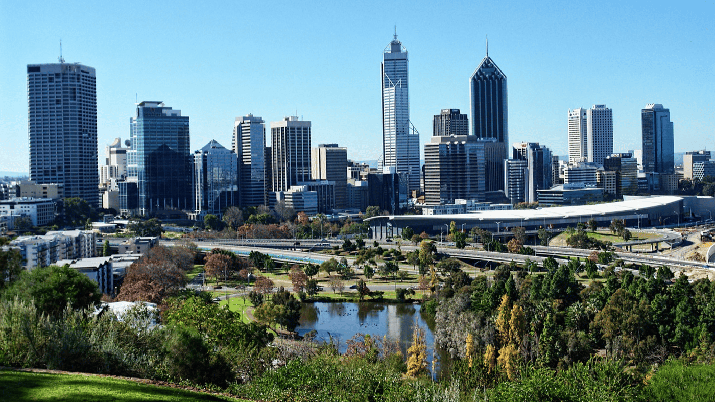 Your tour ends in Perth
