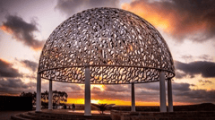 Visit the evocative HMAS Sydney Memorial in Geraldton