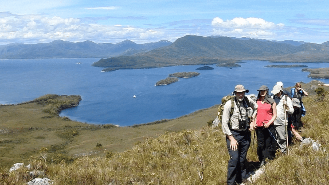 Mt Beattie is an easy to moderate walk located close to magnificent Port Davey