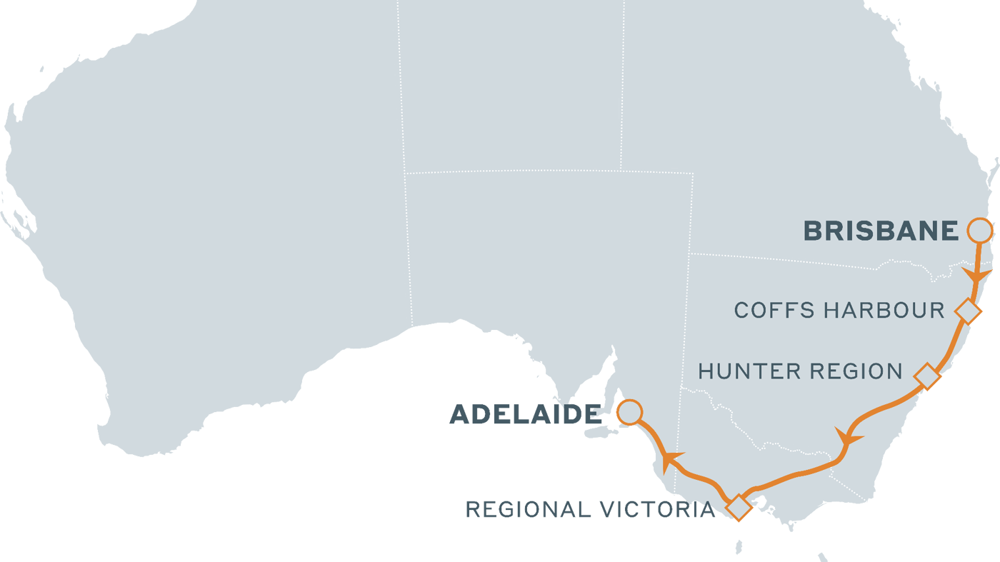 Enjoy 3 nights BONUS accommodation in Adelaide after your rail journey