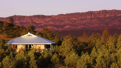 View the Flinders Ranges from your superior accommodation