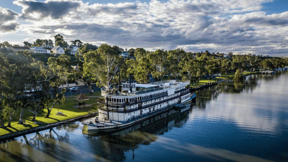 The PS Murray Princess is a true inland paddlewheeler built for the Murray River, with a character and charm of yesteryear. 