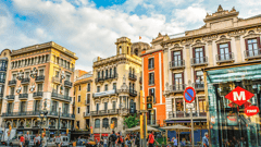 Explore the colourful streets of Barcelona, Spain
