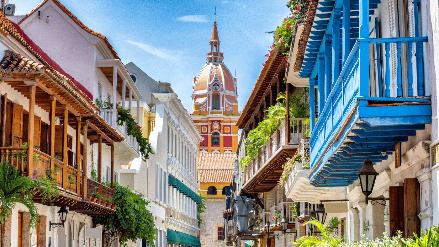 Cartagena, Colombia is your first stop in South America