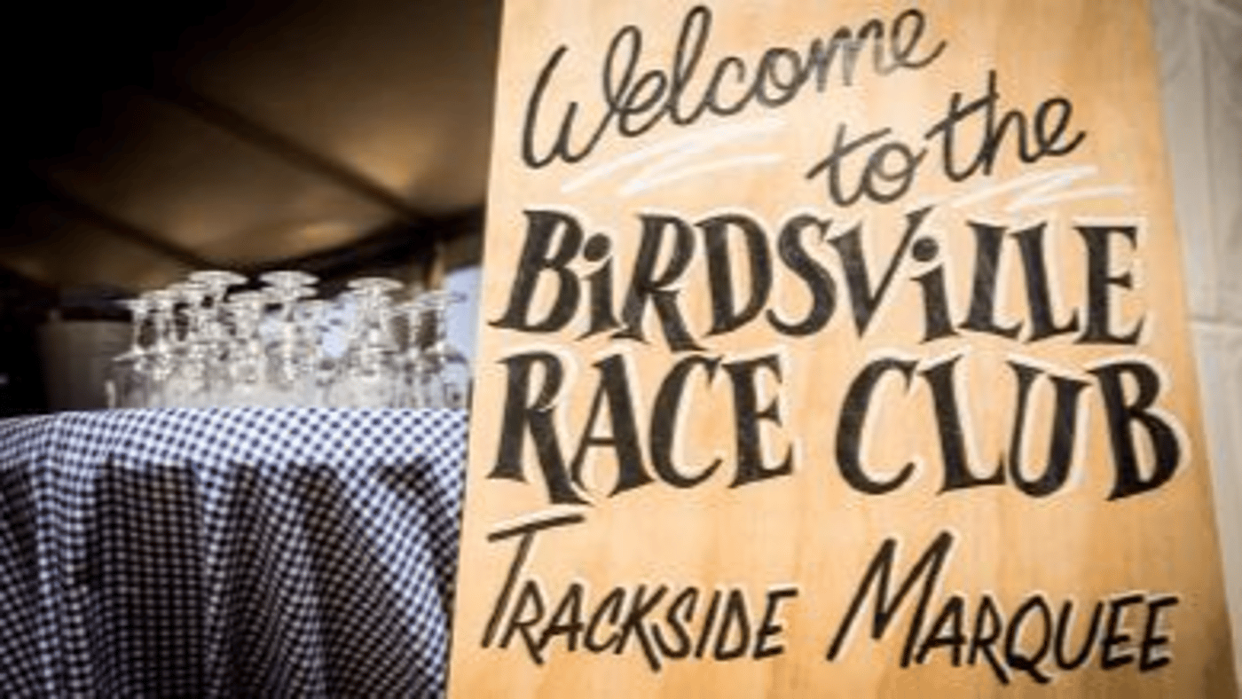 You can choose to upgrade from General Admission to the Trackside Marquee at the Birdsville Races