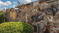 Visit Arnos Wall, the musical fence in Winton