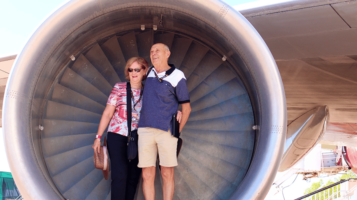 Join a guided Airpark Tour at the QANTAS Museum