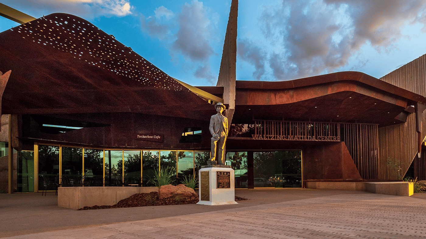 Learn the story behind Australia’s unofficial national anthem at the Waltzing Matilda Centre