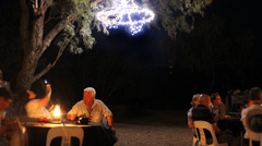 Enjoy a two-course dinner under the stars after your sunset cruise