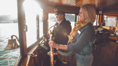 Board the vintage steamship TSS Earnslaw and cruise across Lake Wakatipu to Walter Peak Station for dinner