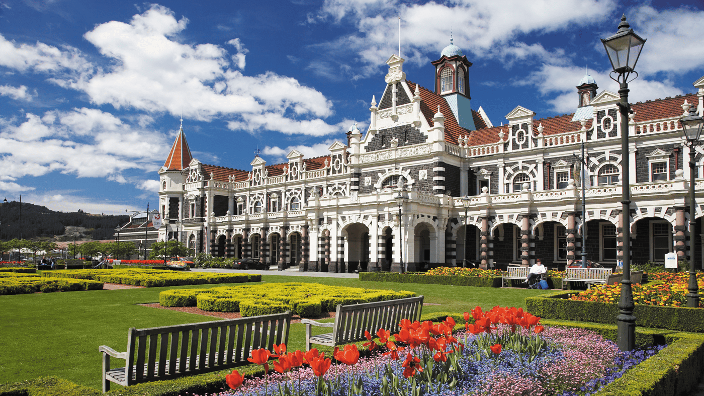 You'll have free time in Dunedin to explore the city