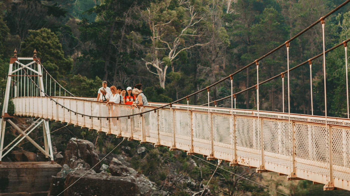 Cataract Gorge  is located close to Launceston's CBD