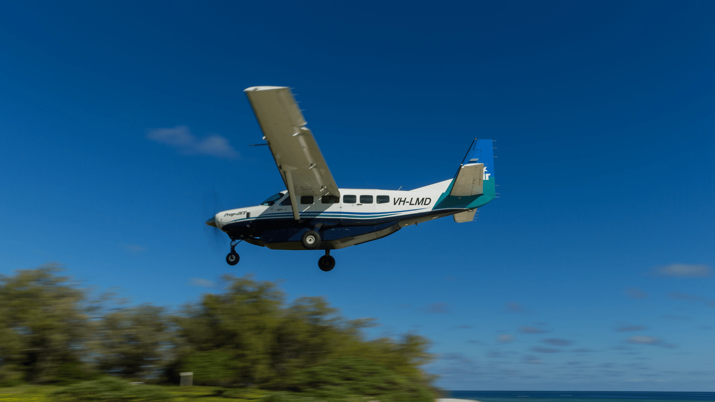 You'll depart Lady Elliot Island mid-afternoon for your flight back to Coolangatta or Redcliffe airports