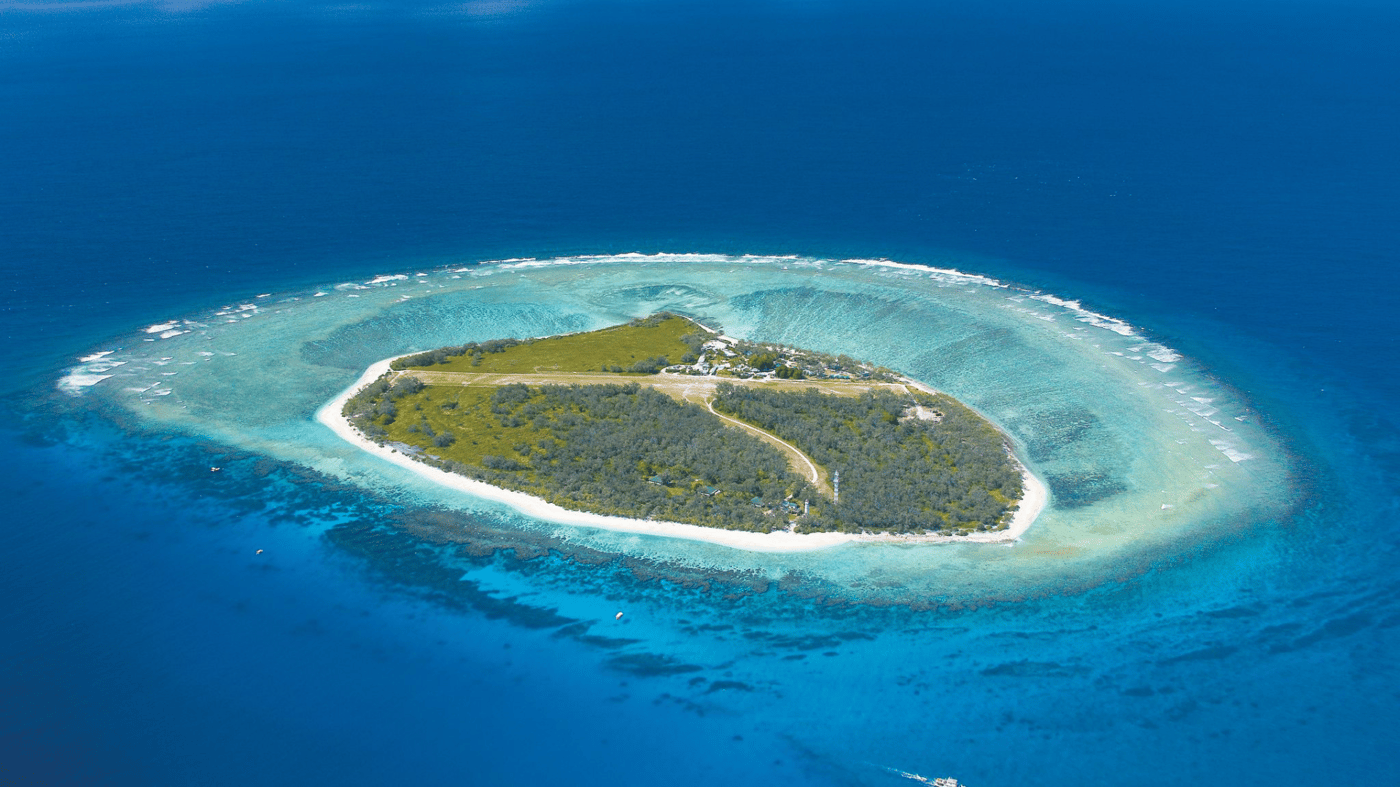 Lady Elliot Island is located on the southern Great Barrier Reef