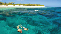 The water surrounding Lady Elliot Island is great for snorkelling