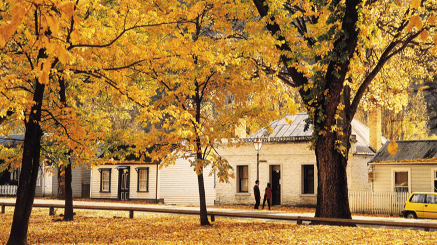 Arrowtown is an old gold mining village