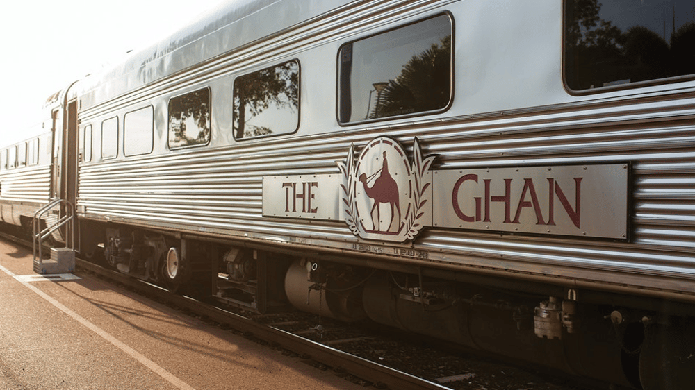 Travel on the Ghan from Adelaide to Darwin 