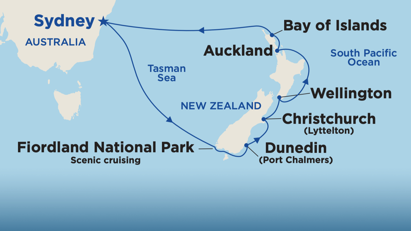 Sample itinerary (enquire now to learn about the exciting destinations on your preferred departure date)