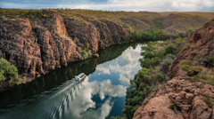 Cruise through Nitmiluk Gorge