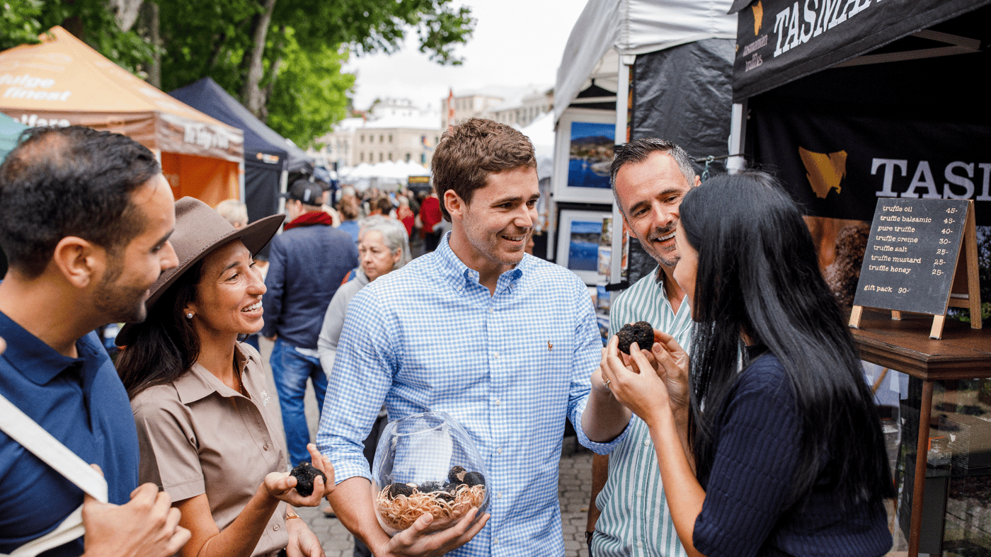 Your long weekend itinerary will give you the chance to visit the must-see Salamanca Markets