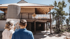 Cook is an abandoned railway town that was once home to a bush hospital and more than 50 railway workers