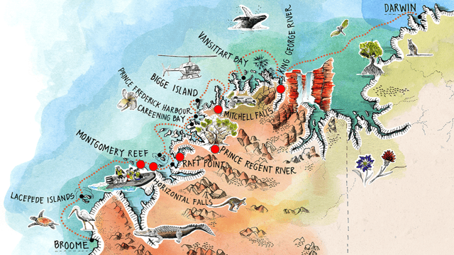 Kimberley Cruise: Broome to Darwin Voyage