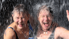Take a refreshing shower under King Cascade, a classically beautiful terraced waterfall.