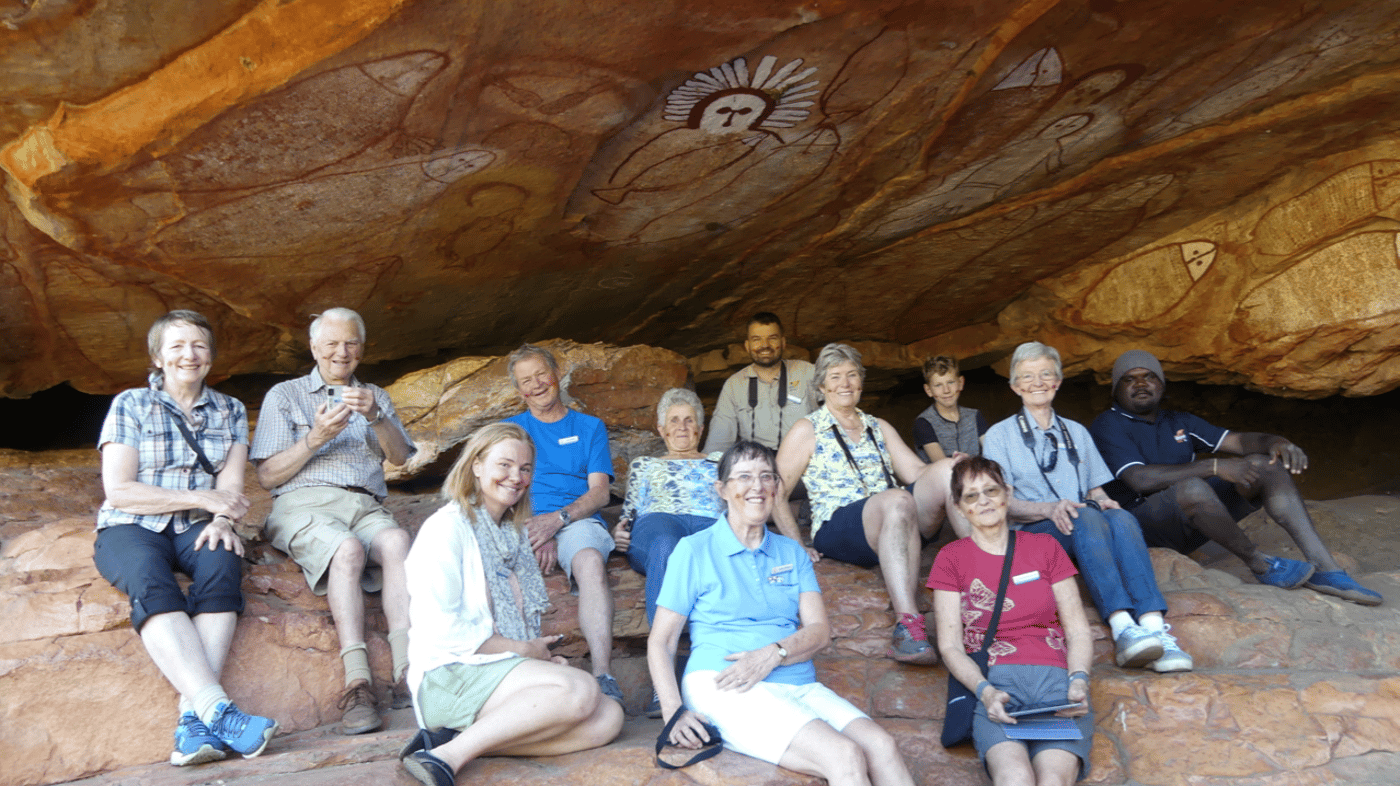 Visit significant cultural sites to view the ancient rock art galleries