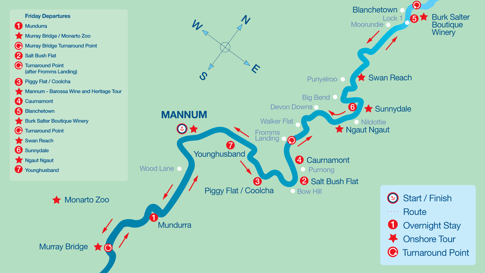 Murray River Locks Map Majestic Murray River - Travel At 60 Community Cruise (Jan 2022) - Travel  At 60