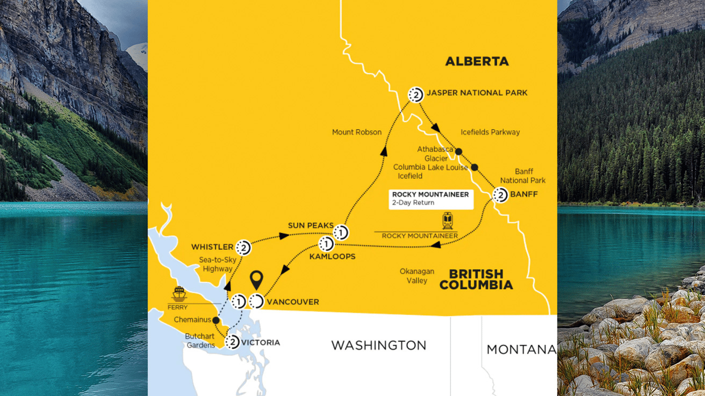 Your tour at a glance 