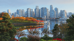 Tour starts and finishes in Vancouver 