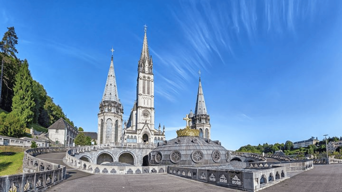 Rosary Basilica Lourdes, France