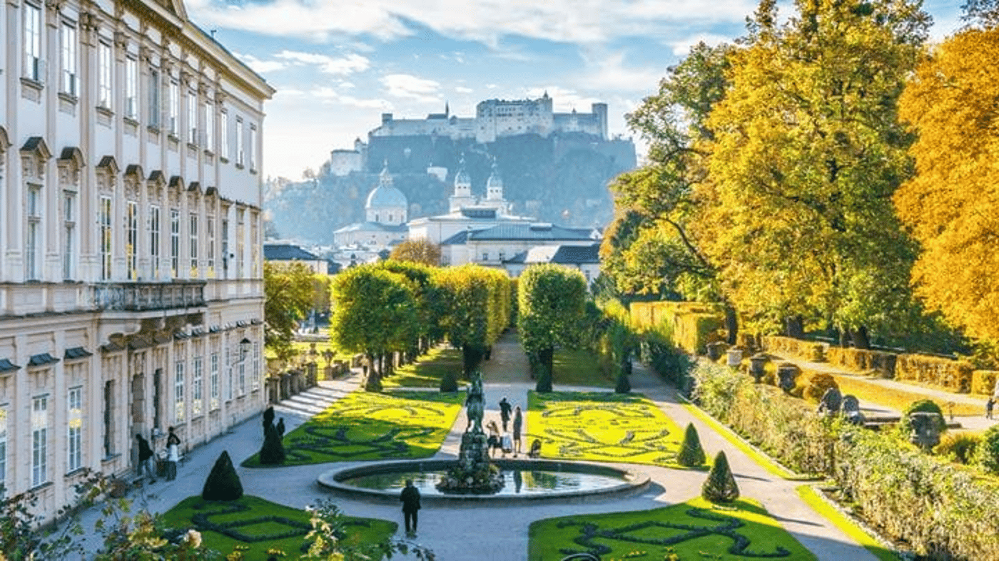Mirabella Gardens, Mirabella Palace Salzburg, Austria 