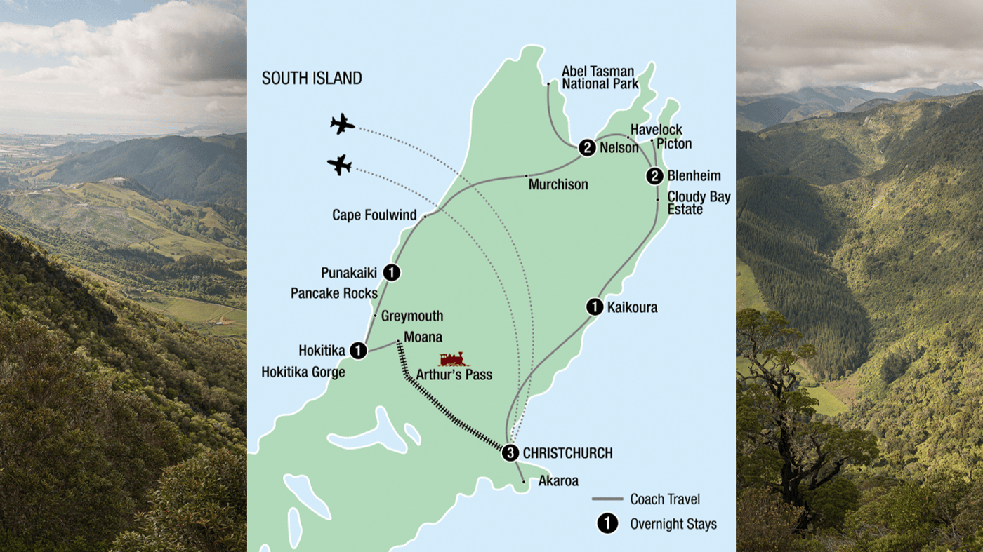 Your tour at a glance 