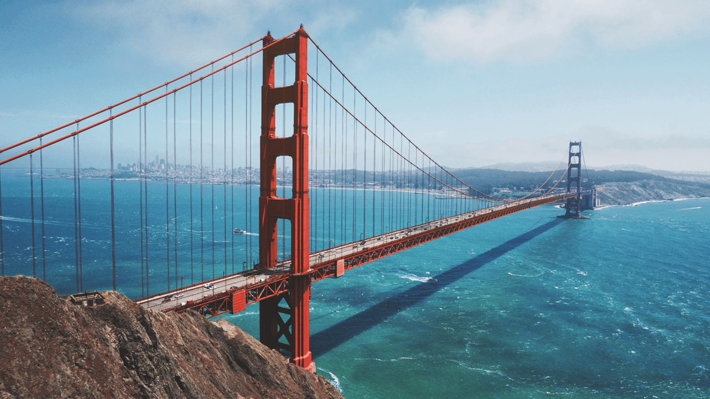 Golden Gate Bridge in San Francisco 