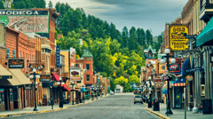 Main Street of Deadwood 
