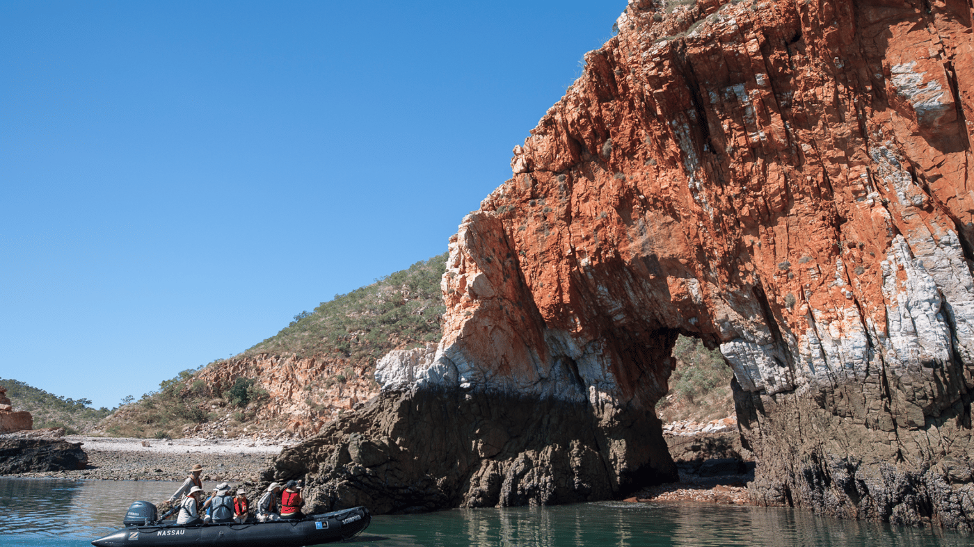 View Yampi Sound on a scenic cruise  