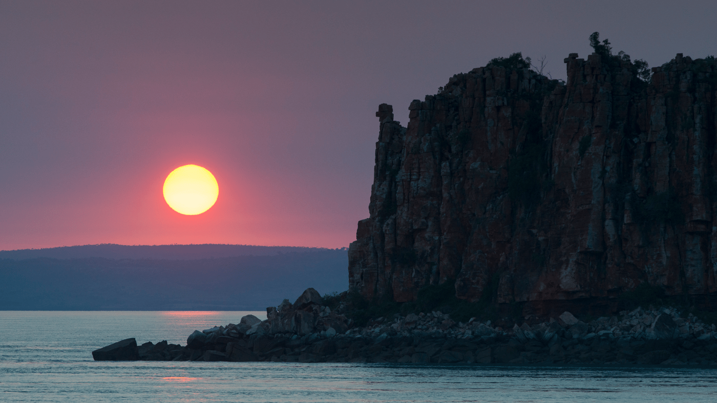 View Raft Point on a scenic cruise  