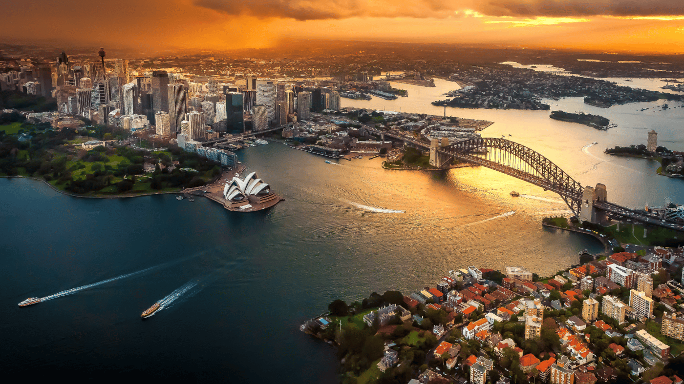Disembark in Sydney
