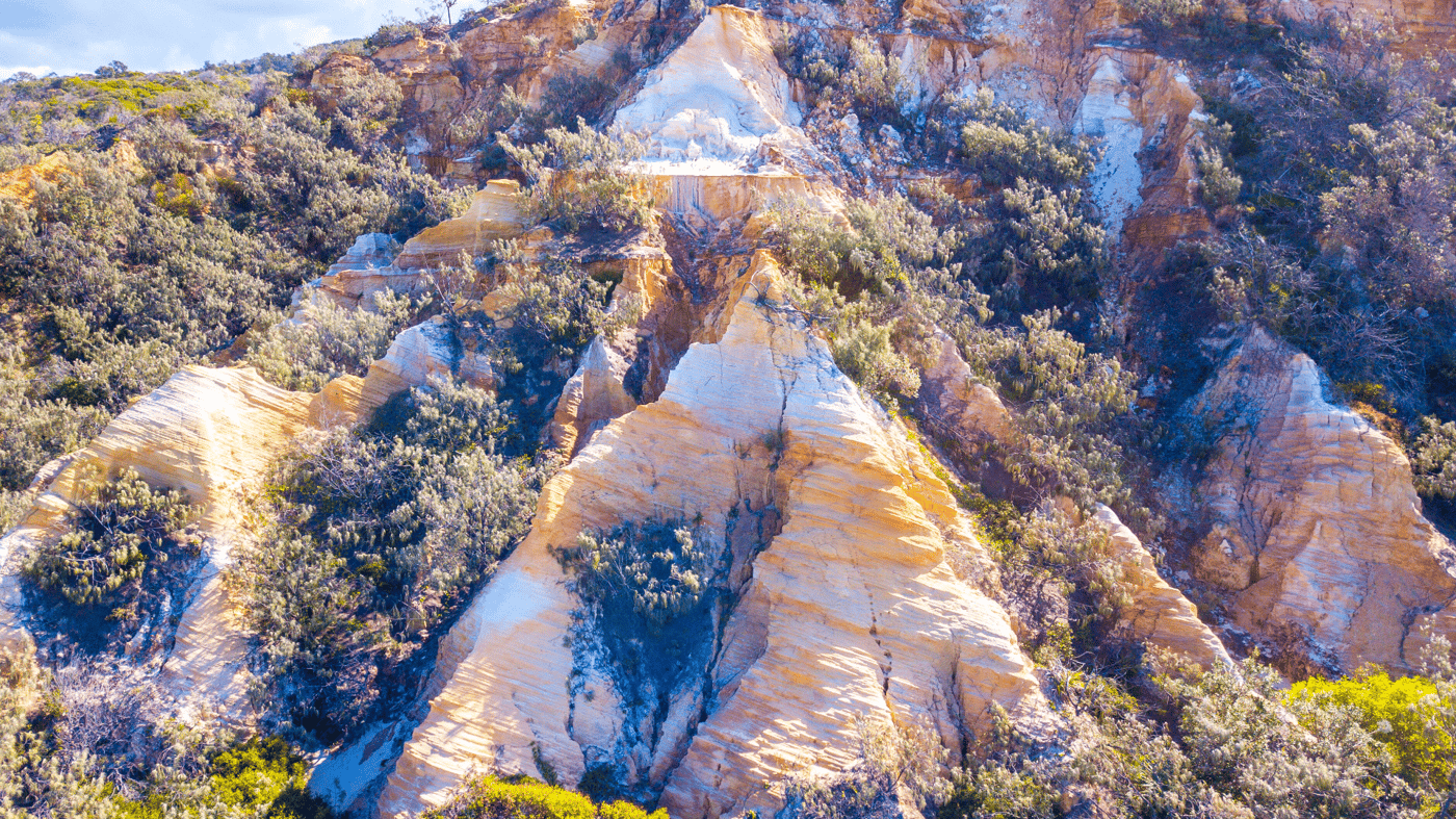 The Pinnacles, also known as the Coloured Sands are an absolute must see