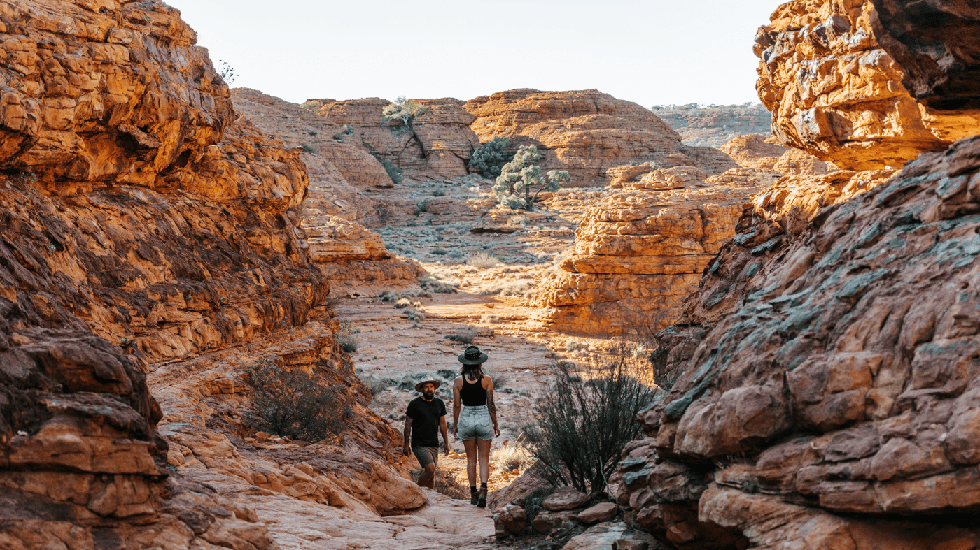 Looking across Kings Canyon 