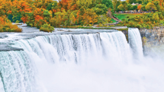 View the power of Niagara Falls, Canada